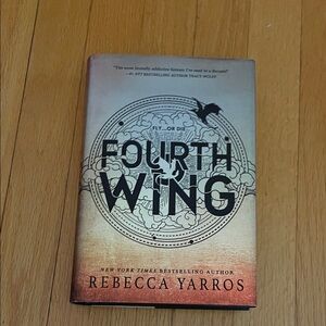 Fourth Wing Hardcover Book